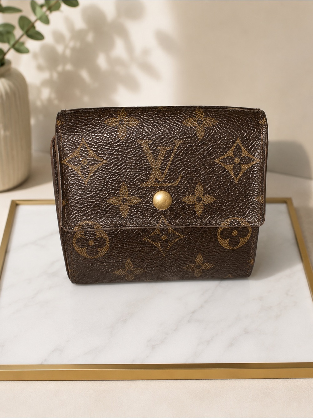 Louis Vuitton Brown Monogram Wallet